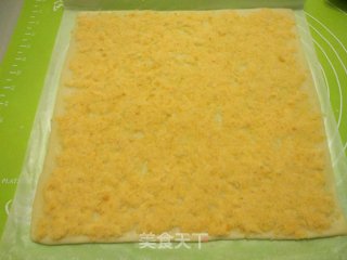 Salted Egg Yolk Pork Floss Biscuits recipe