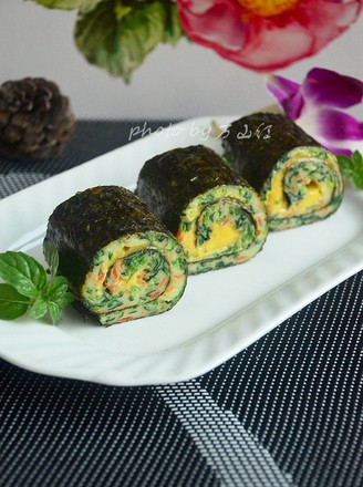 Vegetable Cheese Nori Roll recipe