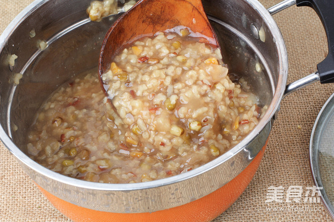 Mung Bean Lily Porridge is Okay to Get Angry in A Hurry recipe