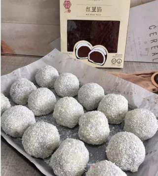 Sageya Strongly Promotes Dessert-glutinous Rice Cake with Red Bean Paste recipe