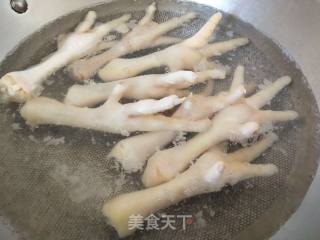 Chicken Feet and Quail Eggs recipe