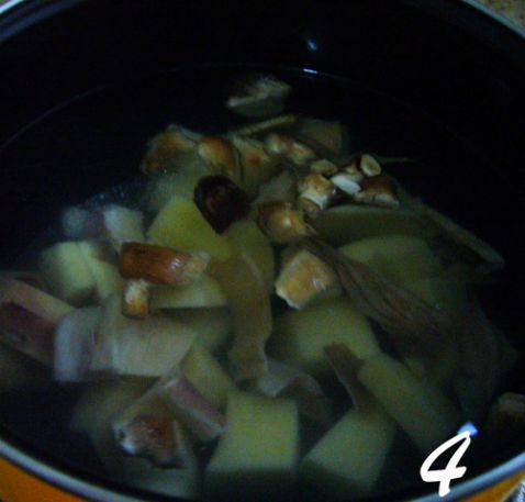 Squid Potato Soup recipe