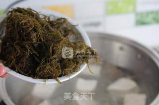 Black Pepper Meatball Seaweed Soup recipe
