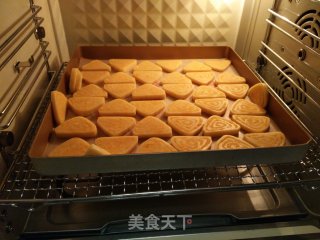 Salted Egg Yolk Pork Floss Biscuits recipe