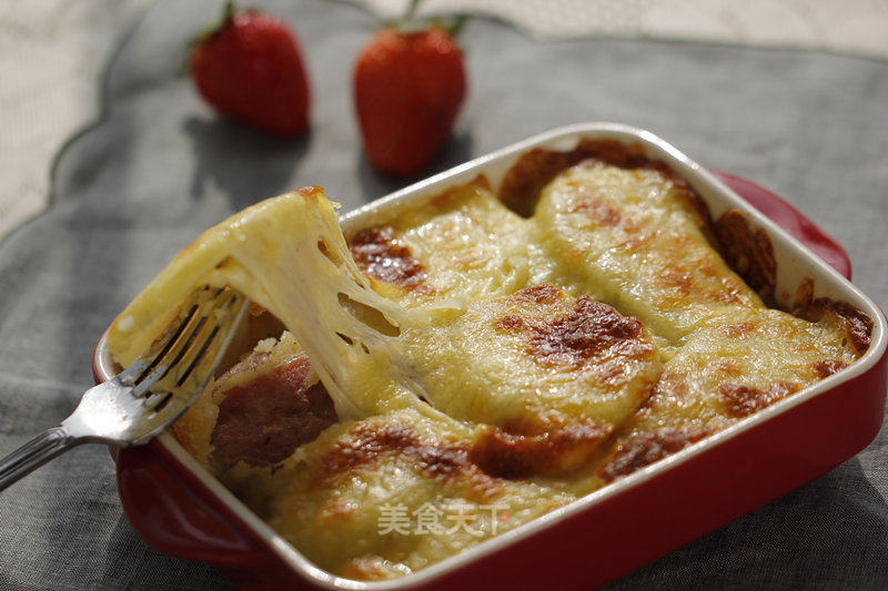 Bacon Baked Potatoes recipe