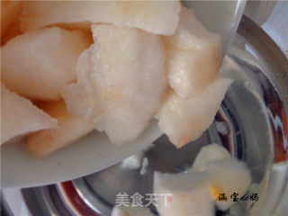 Tangerine Peel and Pear Juice recipe