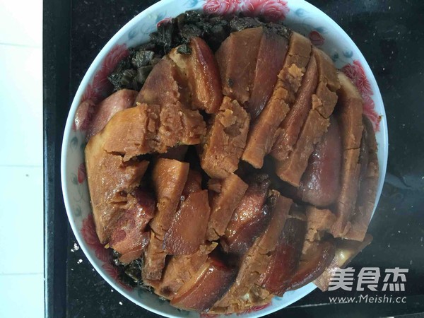 Hakka Mei Cai and Sweet Taro Pork recipe