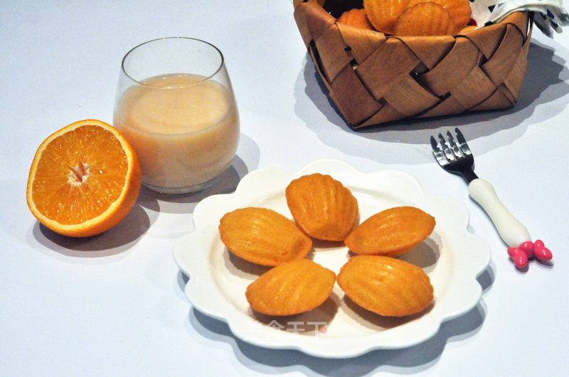 #trust的美#orange Fragrant Madeleine recipe