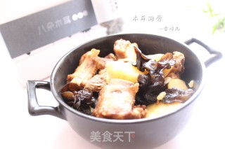 #trusty Beauty Fungus Taste# Fungus Spare Ribs recipe