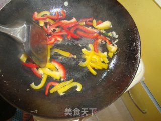 Stir-fried Beef with Bell Pepper recipe