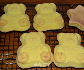 Cartoon Pumpkin Chiffon Cake-bear Cake recipe