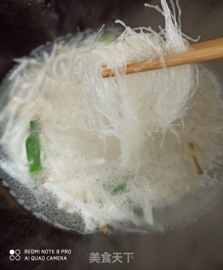 Radish Vermicelli Soup recipe