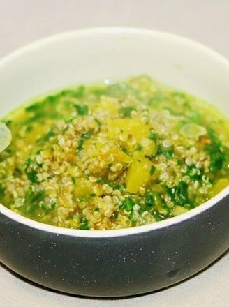 Quinoa Vegetable Porridge Baby Food Supplement, Pumpkin + Spinach Leaves + Chrysanthemum
