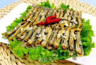 Spicy Fried Razor Clam recipe