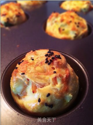 Ham and Cheese Bread Cup recipe