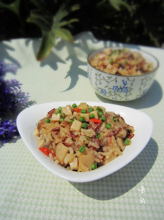 Eight Treasure Rice with Fresh Mushrooms recipe