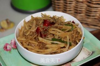 Stir-fried Vermicelli with Potato Shreds recipe