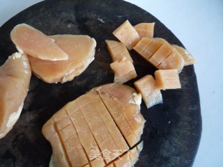 Diced Chicken in Tomato Sauce recipe
