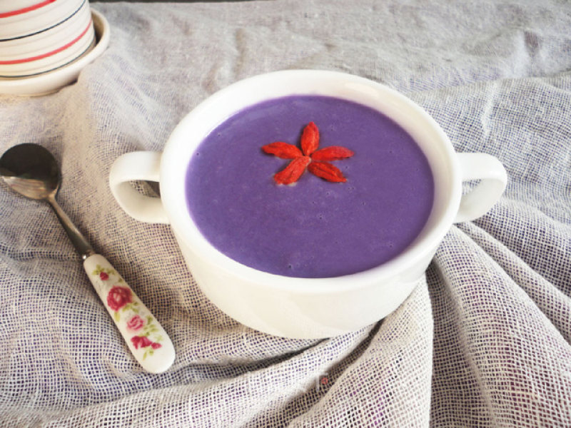 Purple Sweet Potato Milkshake recipe