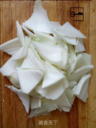 Stir-fried Cabbage Gang with Sauce recipe