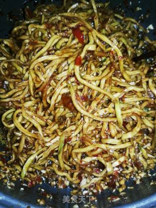 Spicy Shredded Papaya recipe