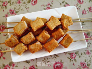#快手懒人饭#grilled Fish Tofu recipe