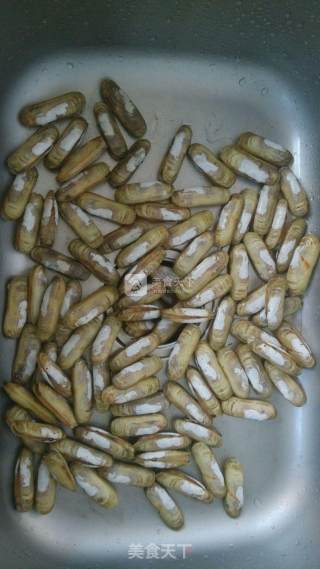 Spicy Fried Razor Clam recipe