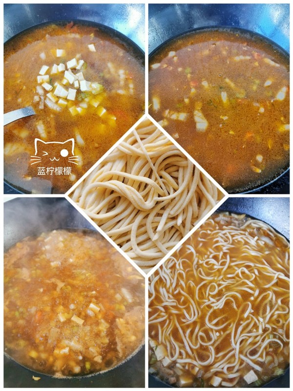 Pork Simmered Noodles recipe