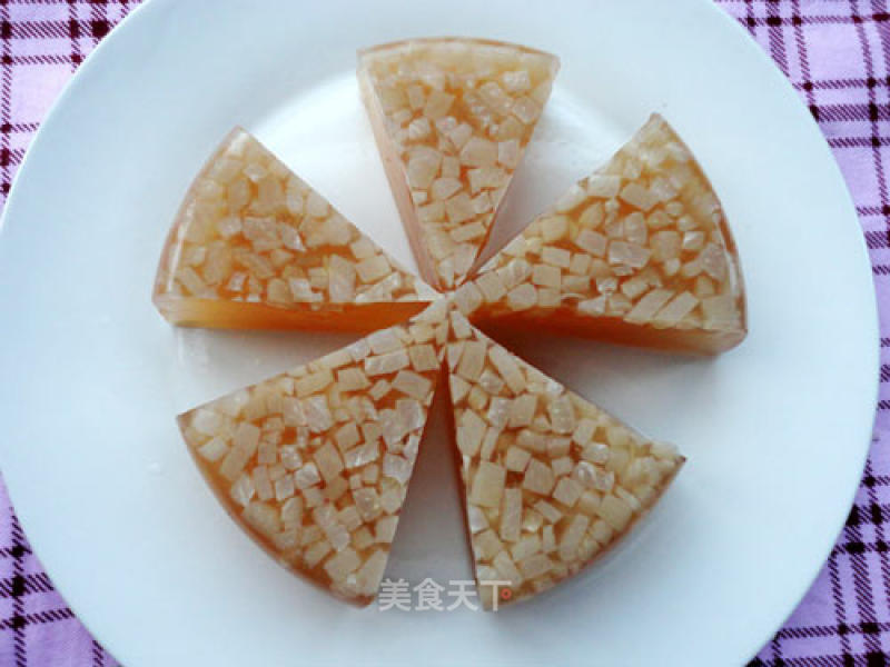 Summer's Cool and Beautifying Cold Dish-meat Skin Jelly