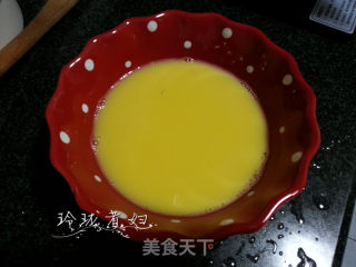 Minced Meat and Dried Shrimp Steamed Egg recipe