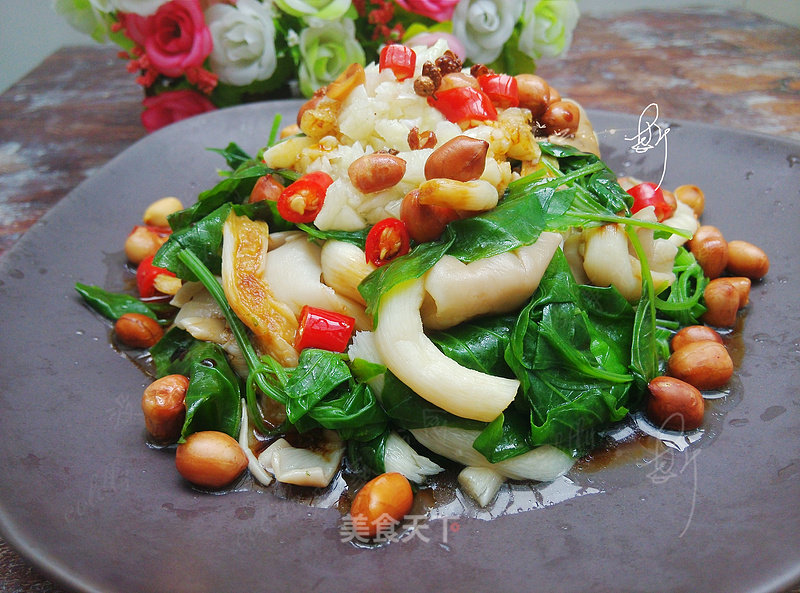 Xiuzhen Mushrooms in Cold Dried Chinese Vegetable recipe