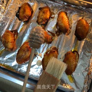 New Orleans Roasted Wings in Honey Sauce recipe