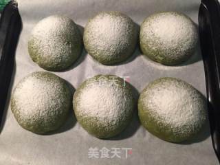 Blueberry Cheese Matcha Whole Wheat Bag recipe