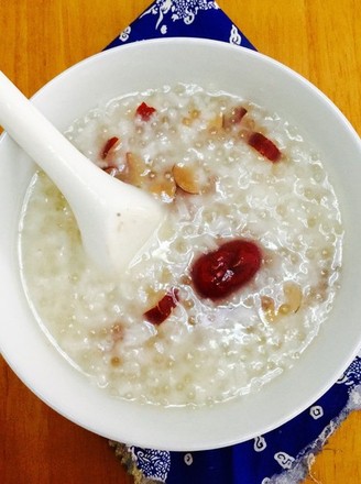 Red Dates and Sago Porridge recipe