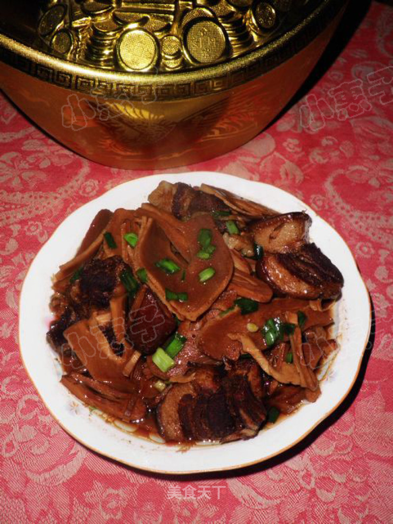 Memories of The New Year Dishes When I Was A Child-----spiced Bamboo Shoots recipe