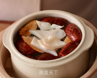 Ejiao Red Dates Stewed Butterfly Belly recipe