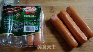 [homel is As Delicious As 18, and The "banquet" is Astonishing] Full of Colors——crispy Sausage Assorted Dice recipe