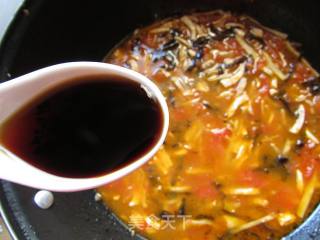 Hot and Sour Seafood Soup recipe