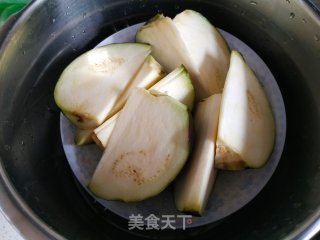 Steamed Eggplant with Sauce-flavored Minced Pork recipe