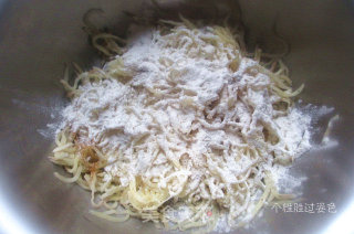 Steamed Potato Shreds recipe