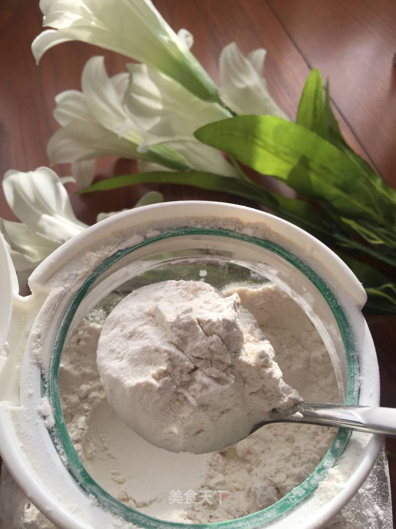 Flour Making for Breakfast Crepes recipe