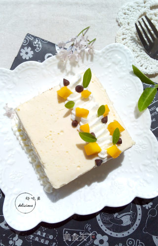 #the 4th Baking Contest and is Love to Eat Festival#mango Mousse Cake recipe