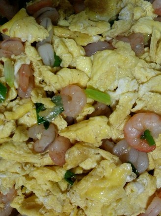 Scrambled Eggs with Shrimp recipe