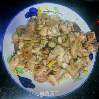 Stir-fried Diced Chicken Drumsticks with Canola Oil recipe