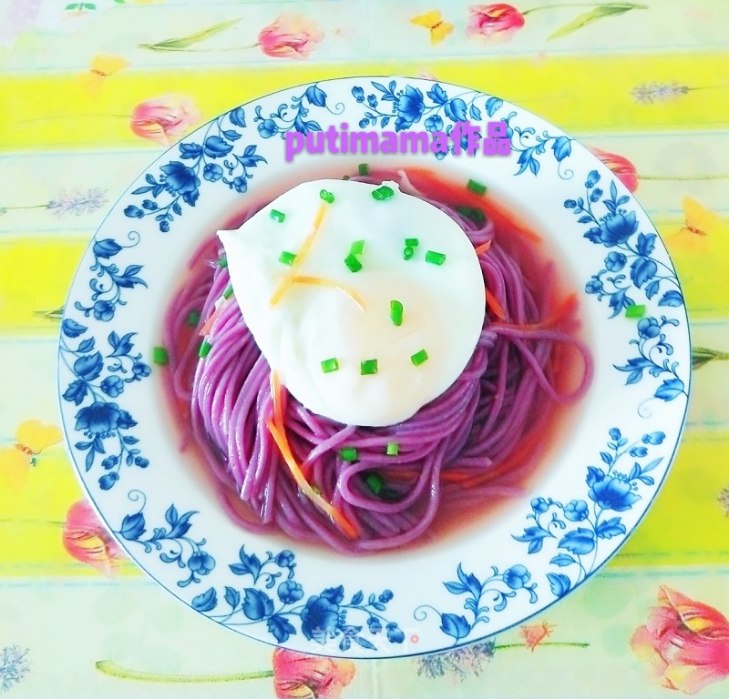 Purple Potato Noodle recipe