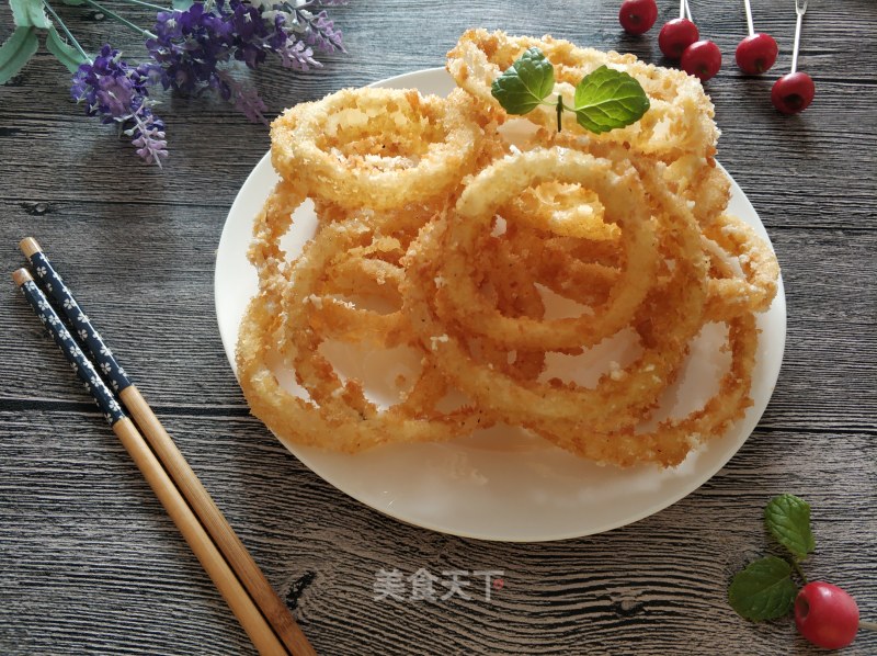 Fried Onion Rings recipe