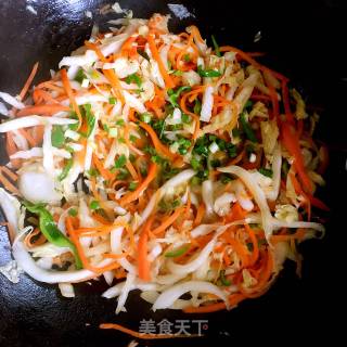 Carrot and Cabbage Shreds recipe