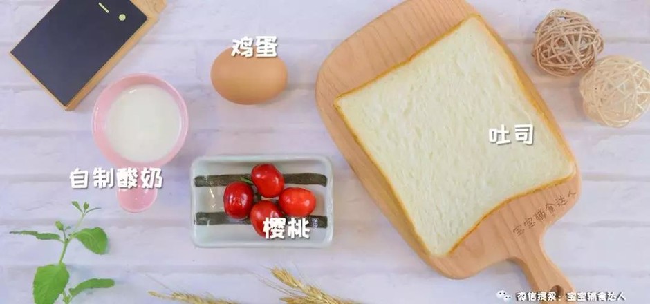 Yogurt Toast Baby Food Recipe recipe