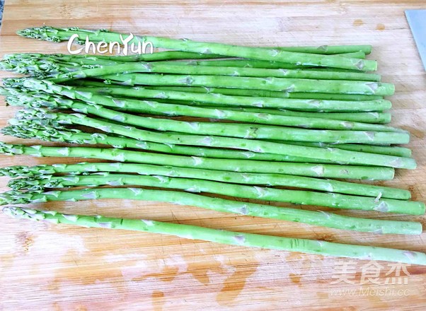 Fried Prawns with Asparagus recipe