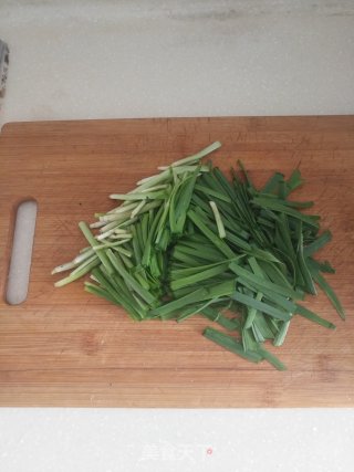 Healthy Vegetables: Leek and Shrimp Skin recipe